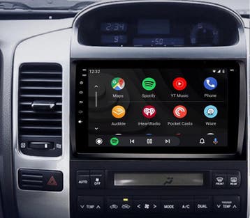 Autoradio Toyota landcruiser 120 navigatie android carplay, Nieuw