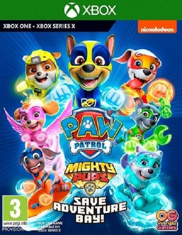 Paw Patrol: Mighty Pups Save Adventure Bay Xbox One, 1 speler, Ophalen of Verzenden, Zo goed als nieuw, Vanaf 3 jaar