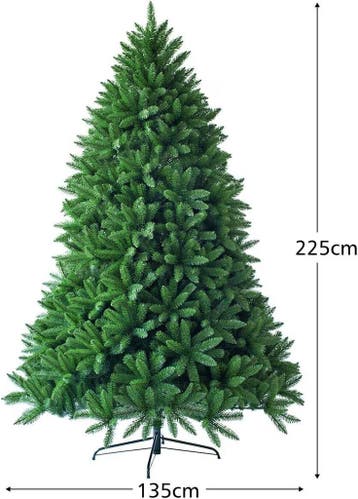 Kerstboom - Kunstkerstboom - 225 cm - Met standaard - COSTWA, Diversen, Verzenden, Zo goed als nieuw