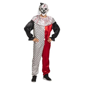 Clown kostuum Psycho Clown (maat M/L - volwassenen), Verzenden, Nieuw