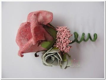 Corsage Roos OudRose CEM12 Maatwerk, Ophalen of Verzenden, Nieuw