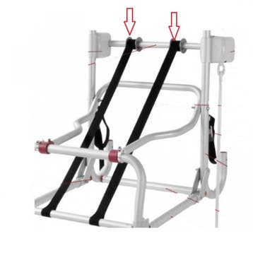 Fiamma Straps CB lift (2pcs) 98656-171, Auto diversen, Ophalen of Verzenden, Nieuw