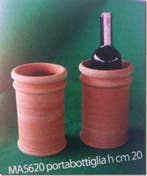 Terracotta wijnfles(koel)houder (winecooler), Huis en Inrichting, Woonaccessoires | Wijnrekken, Overige materialen, Nieuw, Ophalen of Verzenden