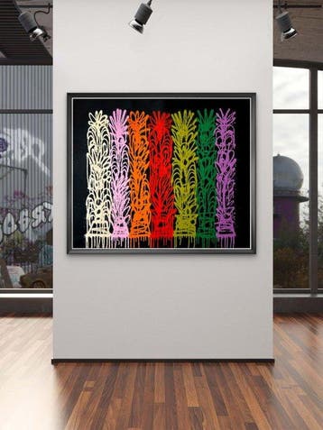 Nuno Barbedo (1983) - Family affair (XL Size Painting)