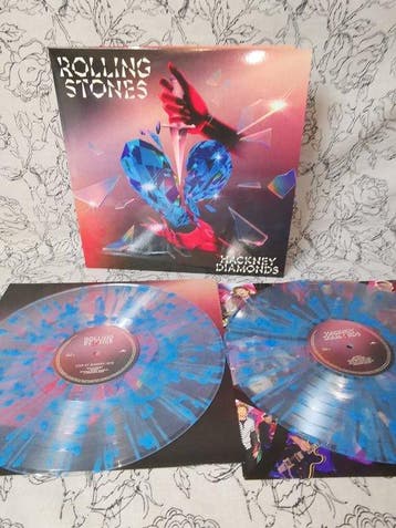 De Rolling Stones - Hackney Diamonds - Blue & Clear Splatter, Nieuw in verpakking