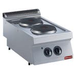 Diamond Fornuis | Elektrisch | 2 Ronde Platen Top | 2x 2.6kw, Ophalen of Verzenden, Nieuw in verpakking