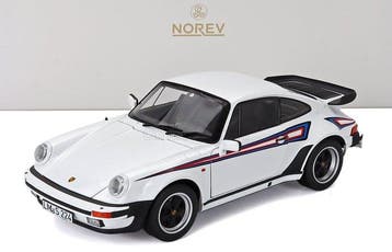 Norev 1:18 - Modelauto - PORSCHE 911 TURBO 3.3 1980 WHITE, Nieuw