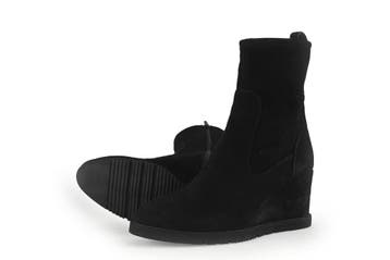 Unisa Enkellaarzen in maat 40 Zwart, Kleding | Dames, Schoenen, Verzenden, Zwart, Lage of Enkellaarzen, Zo goed als nieuw