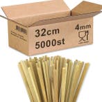 Bamboe stokjes vierkant 32cm 4mm Foodgrade 5000 stuks, Ophalen of Verzenden, Overige typen