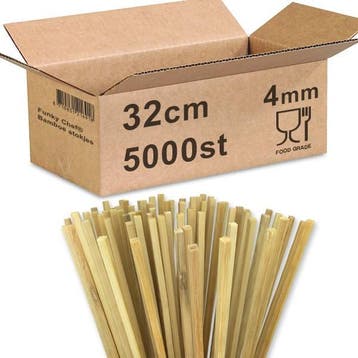 Bamboe stokjes vierkant 32cm 4mm Foodgrade 5000 stuks, Ophalen of Verzenden, Overige typen