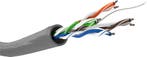CAT 5e netwerkkabel, U/UTP, grijs-305 m, Computers en Software, Pc- en Netwerkkabels, Ophalen of Verzenden, Nieuw