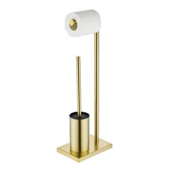 Toiletbutler met wc rolhouder en wc borstel met houder, Verzenden, Nieuw
