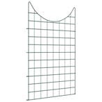 vidaXL Vijverhekken Set 8 pcs Groen 50 x 80 cm Staal, Verzenden, Nieuw, IJzer