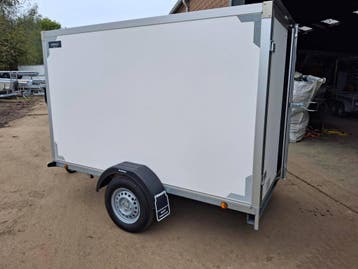 Veiling: Gesloten Aanhangwagen 2.50x1.50x1.35m 750kg, Auto diversen, Aanhangers en Bagagewagens, Ophalen, Gebruikt