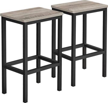 Set van 2 Barkrukken Keukenstoelen voor Keuken Woonkamer, Verzenden, Nieuw