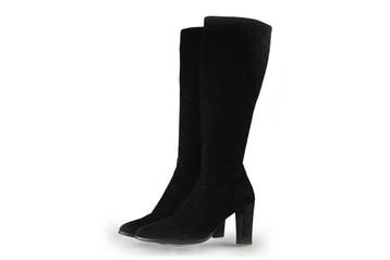 Notre-V Laarzen in maat 38 Zwart, Kleding | Dames, Schoenen, Verzenden, Zwart, Zo goed als nieuw, Hoge laarzen