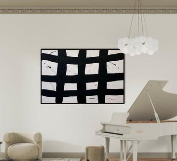 Stefanie Raus - Black I 1867 XXL, Antiek en Kunst