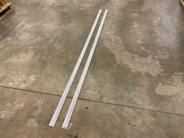 Veiling - 20x Schlüter afsluitprofiel 300cm Schiene alumini, Nieuw