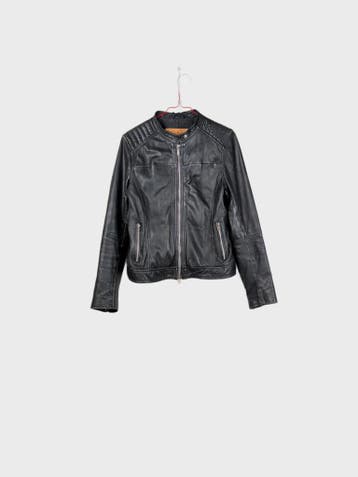goosecraft Leather Jacket Dames maat XL Zwart Vintage, Ophalen of Verzenden, Nieuw