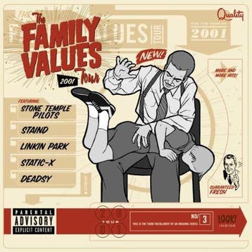 cd - Various Artists - The Family Values Tour 2001, Verzenden, Zo goed als nieuw