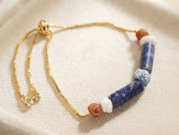 Oud-Egyptisch Verguld Kralenarmband -