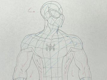 Marvel - originele animatietekening - Ultimate Spider-Man, Nieuw in verpakking