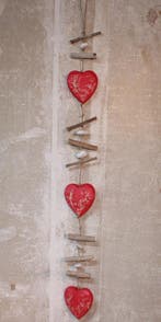 Decoratie hanger drijfhout bijzonder cadeau duurzaam, Ophalen of Verzenden, Nieuw