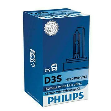 Philips D3S White Vision Gen2 42403WHV2C1 xenonlamp, Verzenden, Nieuw