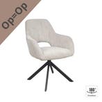 Actie! Eetkamerstoel Paris | Draaibaar | Hout/metalen poot, Overige kleuren, Nieuw, Ophalen of Verzenden, Modern | Luxe | Klassiek | Industrieel | elegant