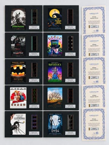 Tim Burton – Very Rare Collectors Set of 10 Original, Nieuw