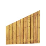Grenen Schutting Afbouwscherm 180 x 180 cm Groen, Nieuw