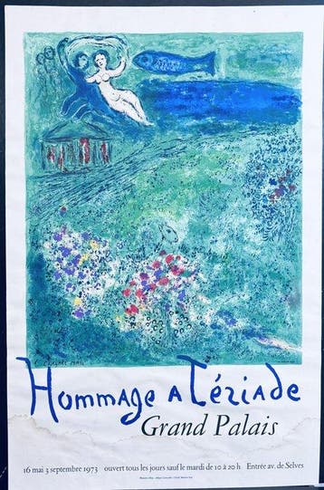 Marc Chagall (1887-1985) - Hommage à Térïade Grand Palais