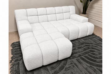 Loungebank Tiel - loungebanken - Wit, Nieuw, 150 cm of meer, Stof, 250 tot 300 cm