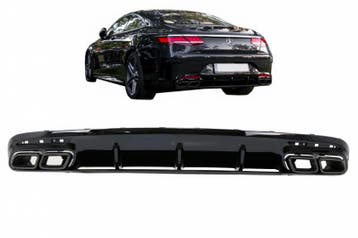 Diffuser Mercedes S-Class C217 Coupe (2014-2020) S63, Ophalen of Verzenden, Nieuw