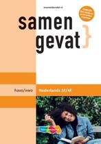 Samengevat / havo/vwo Nederlands 3F/4F 9789006549706, Boeken, Studieboeken en Cursussen, Verzenden, Gelezen, J. van Nassau