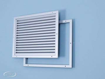 OUTLET Gavo deurrooster 497x297mm - aluminium - geanodiseerd, Ophalen of Verzenden, Nieuw