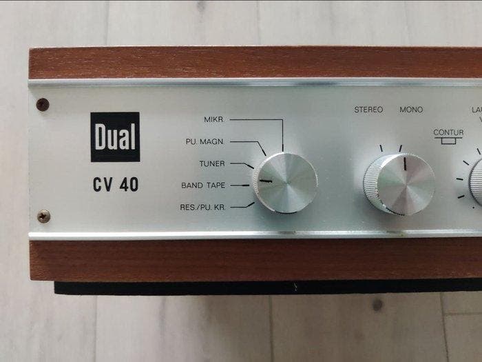 Dual - Vintage 60s - CV 40 Solid state stereo versterker, Audio, Tv en Foto, Radio's