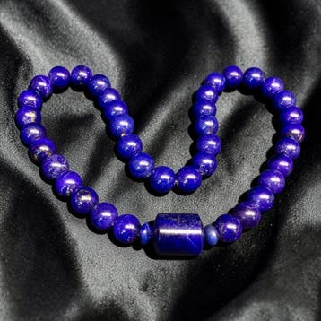 lapis lazuli Sieraden - Hoogte: 12 mm - Breedte: 12 mm- 116