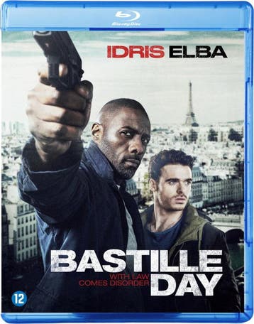 Bastille Day (blu-ray tweedehands film), Ophalen of Verzenden, Zo goed als nieuw
