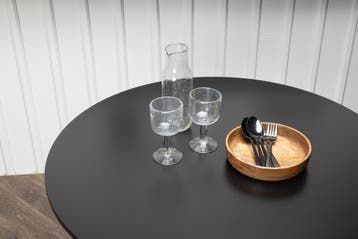 Eettafel - Gabriel - Zwart  - Jörn, Verzenden, Nieuw