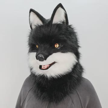 Realistisch Wolf Masker met Nepbont - Luxe Cosplay & Feest A, Verzenden, Nieuw