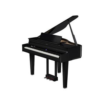 Roland GP-6 PE digitale vleugel, Nieuw, Zwart, Vleugel