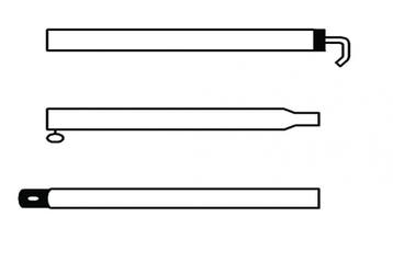Campking Luifelnokstok 22/19mm 180-250cm Premium, Caravans en Kamperen, Ophalen of Verzenden, Nieuw
