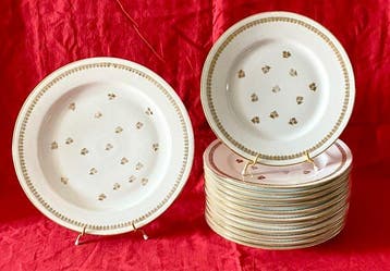 Limoges, P.L-Porcelaine Limousine - Eetservies (13) -