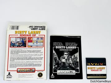 Atari Lynx - Dirty Larry - Renegade Cop, Verzenden, Gebruikt
