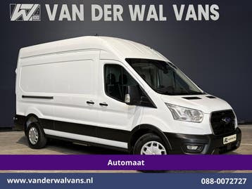 Ford Transit | 2.0 TDCI 170pk Automaat L3H3 Euro6 Airco |, Auto's, Automaat, Gebruikt, Euro 6, Wit