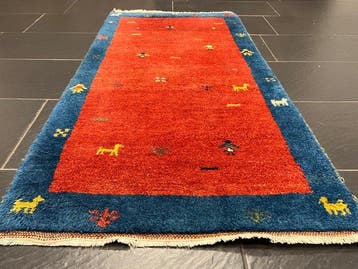 Gabbeh - Vloerkleed - 140 cm - 75 cm, Huis en Inrichting, Stoffering | Tapijten en Kleden, Nieuw