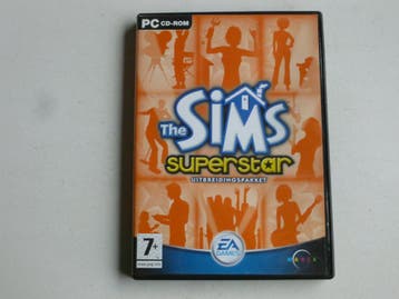 The Sims - Superstar / Uitbreidingspakket PC 2CD Rom, Ophalen of Verzenden, Zo goed als nieuw