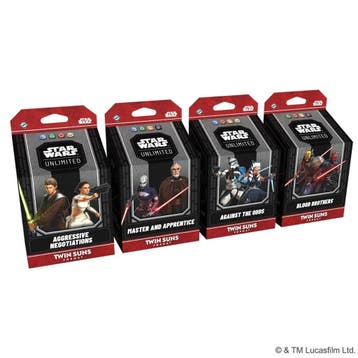 Star Wars Unlimited 2026 Twin Suns Deck Set, Verzamelen, Verzenden, Nieuw