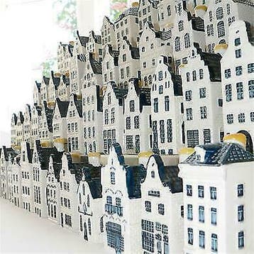 Te koop gevraagd verzamelingen KLM Huisjes, Ophalen of Verzenden, Zo goed als nieuw, Gevuld